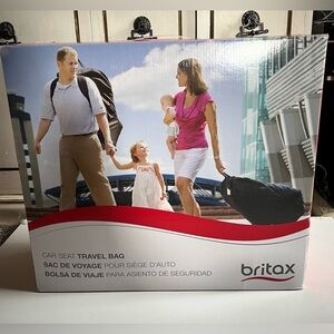 Britax S844700 Black Car Seat Travel Bag Luggage Carrier Vacation Airplane
